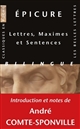 Lettres, maximes et sentences