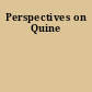 Perspectives on Quine