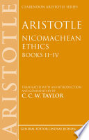 Nicomachean ethics : Books II-IV
