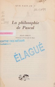 La philosophie de Pascal
