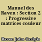 Manuel des Raven : Section 2 : Progressive matrices couleur
