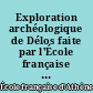 Exploration archéologique de Délos faite par l'École française d'Athènes... : 25 : Les Palestres