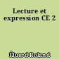 Lecture et expression CE 2
