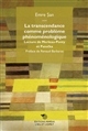 La transcendance comme problème phénoménologique : lecture de Merleau-Ponty et Patočka