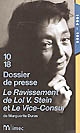 "Le ravissement de Lol. V Stein" et "Le Vice-Consul" de Marguerite Duras : 1964-1966