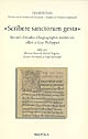 "Scribere sanctorum gesta" : recueil d'études d'hagiographie médiévale offert à Guy Philippart