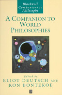A 	companion to world philosophies