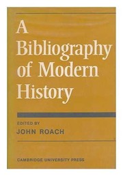 A bibliography of modern history