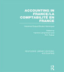 Accounting in France : historical essays : = La comptabilité en France : études historiques