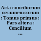 Acta conciliorum oecumenicorum : Tomus primus : Pars altera : Concilium universale ephesenum : Volumen primum : Acta graeca. Pars altera. Collectio Vaticana 33-80