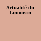 Actualité du Limousin