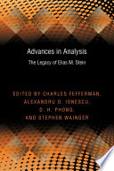 Advances in analysis : the legacy of Elias M. Stein