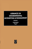 Advances in environmental accounting & management