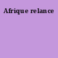 Afrique relance