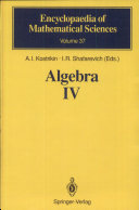 Algebra : IV : Infinite groups. Linear groups