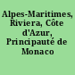 Alpes-Maritimes, Riviera, Côte d'Azur, Principauté de Monaco