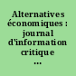 Alternatives économiques : journal d'information critique sur l'actualité économique et sociale