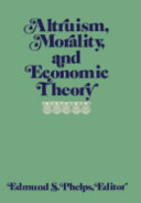 Altruism, morality and economic theory