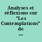 Analyses et réflexions sur "Les Contemplations" de Victor Hugo : livres IV et V : la vie et la mort