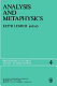 Analysis and metaphysics : essays in honor of R.M. Chisholm