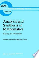 Analysis and synthesis in mathematics : history and philosophy