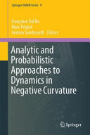 Analytic and probabilistic approaches to dynamics in negative curvature