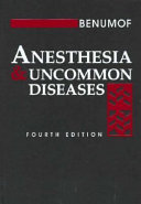 Anesthesia & uncommon diseases