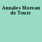 Annales Moreau de Tours