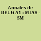 Annales de DEUG A1 : MIAS - SM
