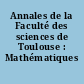 Annales de la Faculté des sciences de Toulouse : Mathématiques