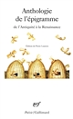 Anthologie de l'épigramme : de l'antiquité à la renaissance