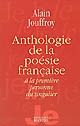 Anthologie de la poésie française à la première personne du singulier