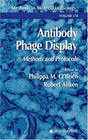 Antibody phage display : methods and protocols