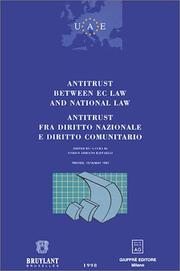Antitrust between EC law and national law : Antitrust fra diritto nazionale e diritto comunitario
