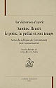 Antoine Héroët, le poète, le prélat et son temps : par élévation d'esprit : actes du colloque de Cercanceaux (26-27 septembre 2003)
