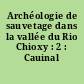 Archéologie de sauvetage dans la vallée du Rio Chioxy : 2 : Cauinal