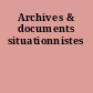 Archives & documents situationnistes