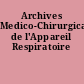 Archives Medico-Chirurgicales de l'Appareil Respiratoire
