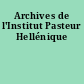 Archives de l'Institut Pasteur Hellénique