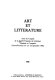 Art et littérature : actes