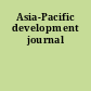 Asia-Pacific development journal