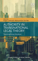 Authority in transnational legal theory : theorising across disciplines
