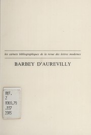 Barbey d'Aurevilly : oeuvres-critique