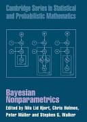 Bayesian nonparametrics