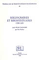 Bibliographes et bibliothécaires, 1789-1839