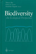 Biodiversity, an ecological perspective