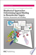 Biophysical Approaches Determining Ligand Binding to Biomolecular Targets : Detection, Measurement and Modelling