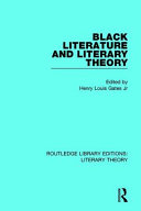 Black literature and literary theory