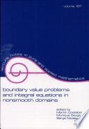 Boundary value problems and integral equations in nonsmooth domains : proceedings of the conference at the CIRM, Luminy