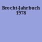 Brecht-Jahrbuch 1978